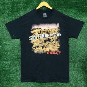 System of a Down Toxicity Heavy Metal Band T-Shirt Size Medium